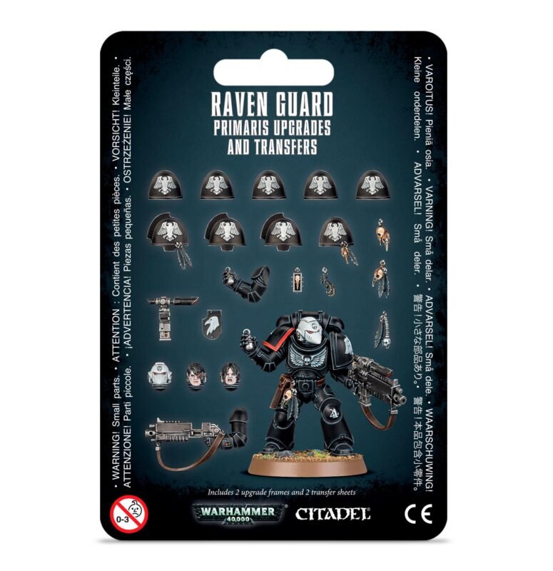 Space Marine - Raven Guard Primaris Upgrades