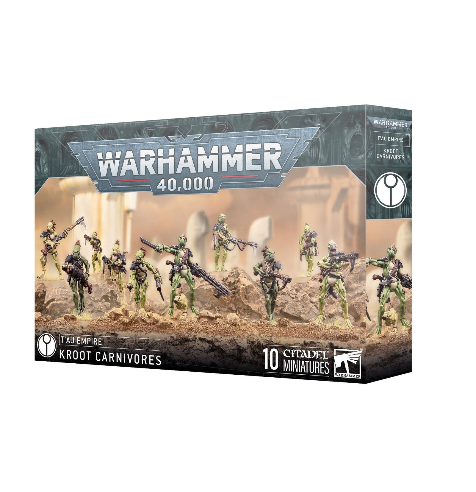 https___trade.games-workshop.com_assets_2024_04_TR-56-48-99120113089-TauEmpireKrootCarnivores T'au Empire Kroot Carnivore Squad